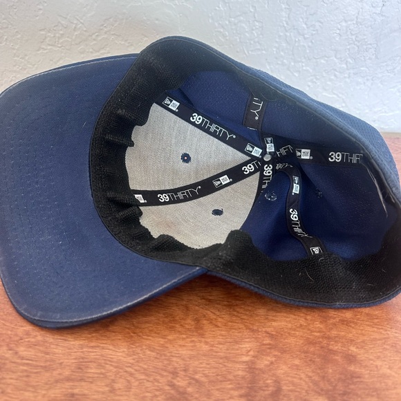 New Era Los Angeles Dodgers Large/Extra Large Blue Camo Dad hat with Mesh Net - Picture 6 of 7